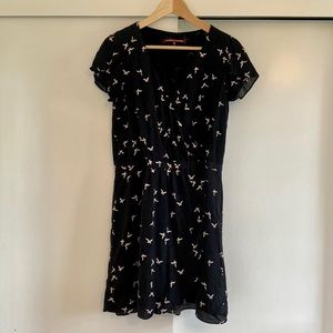 Comptoir Des Cotonniers butterfly wrap dress